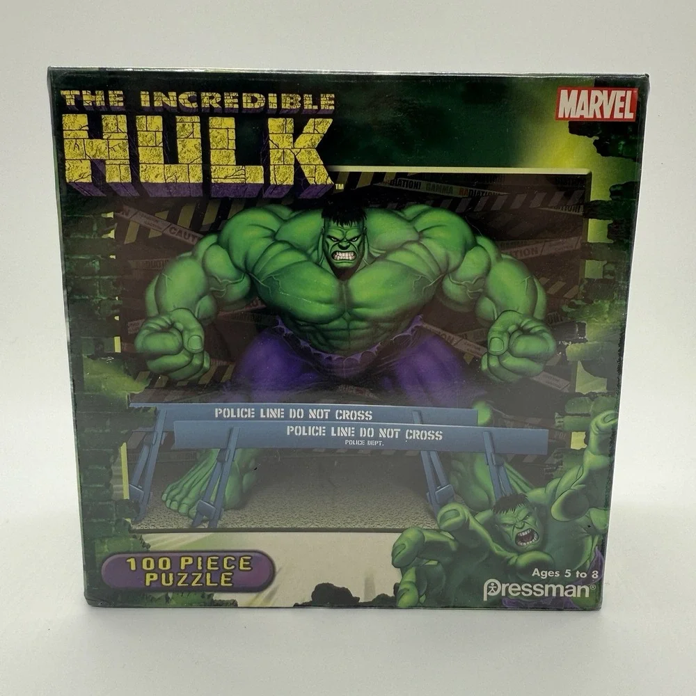 Marvel The Incredible Hulk‎ 100 Piece Puzzle 2004 Pressman NIB